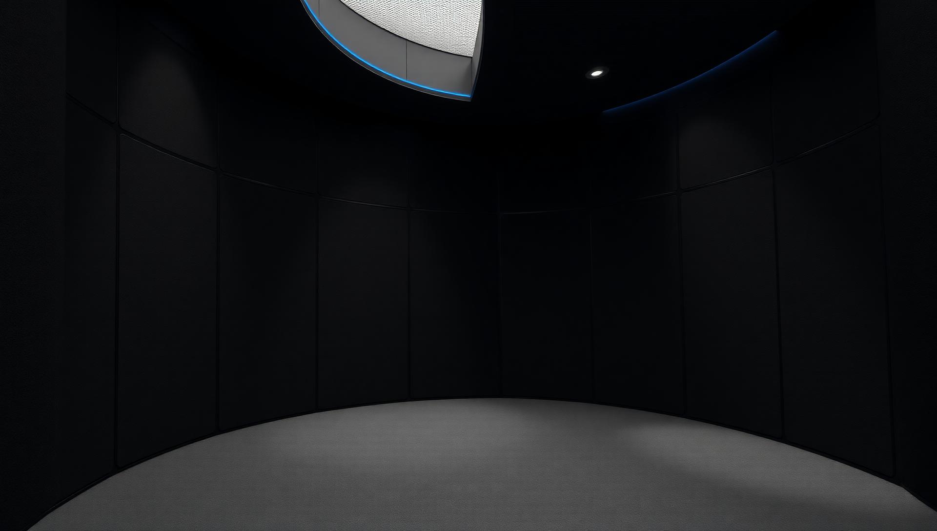 Architectural acoustic panel installation
