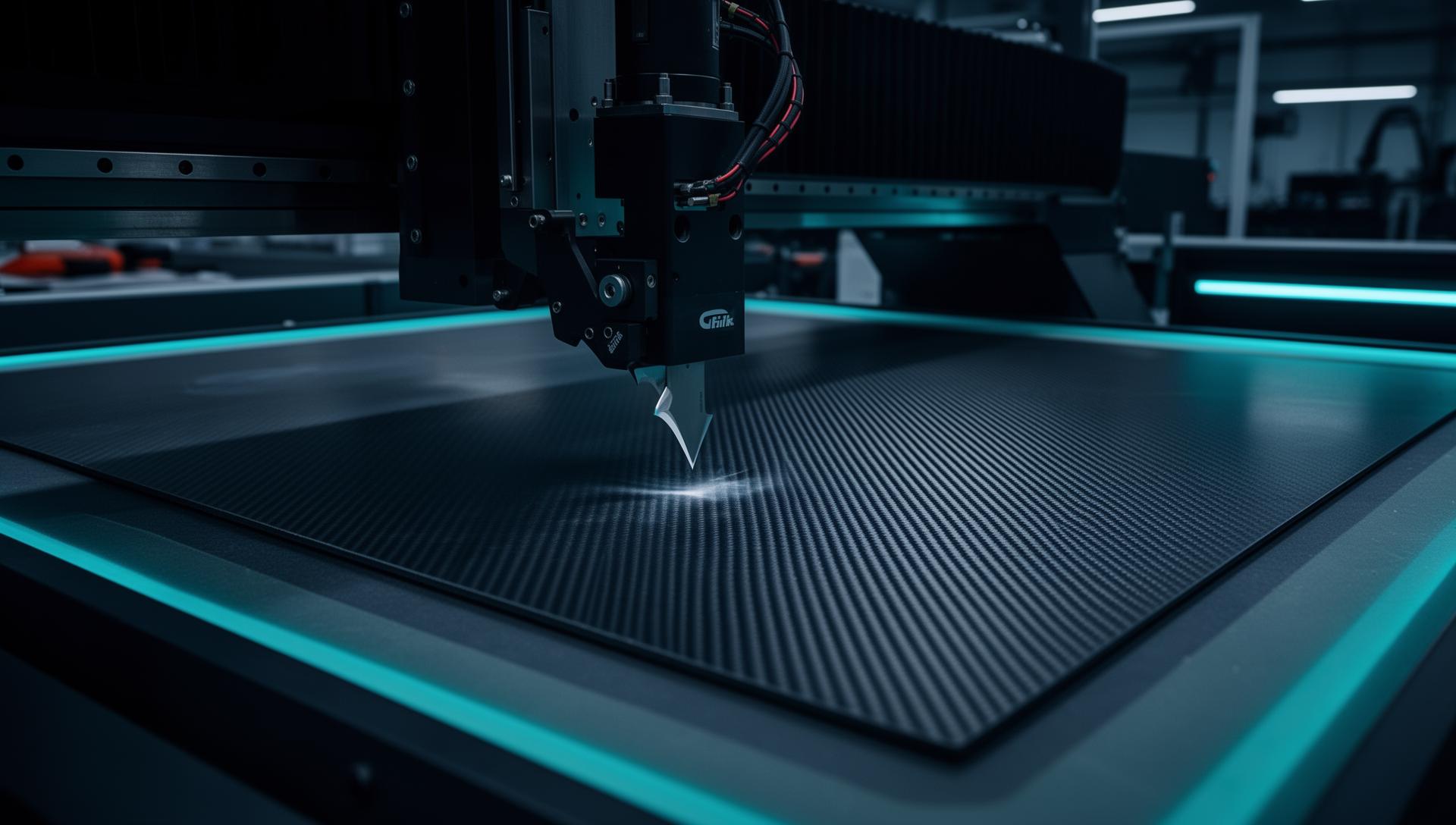 CNC carbon fiber cutting